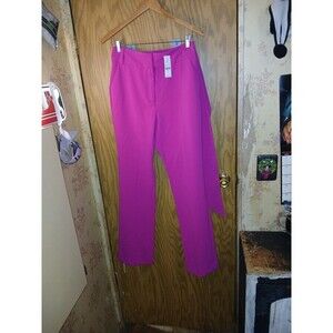 New York & Company Pants Women's Size 8 Pink Tie Side Pleated 30×30 New With Tag